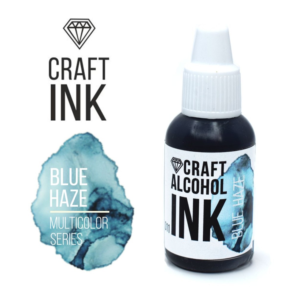 Алкогольные чернила Craft Alcohol INK, Blue Haze (20мл)