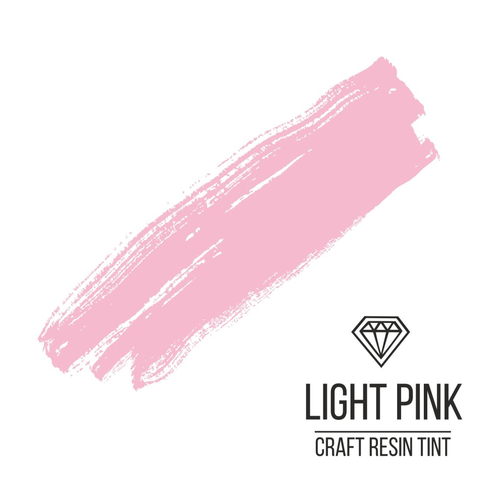 Краситель для смолы и полимеров CraftResinTint, Light Pink, Розовый (1шт)